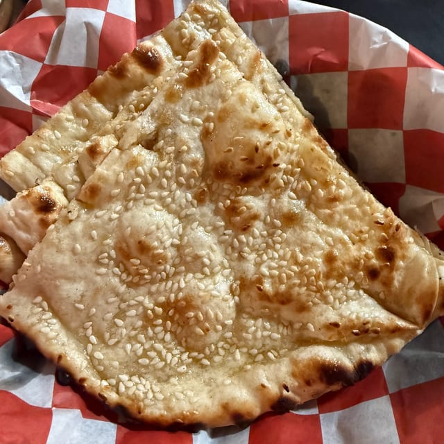 Sesame Naan.