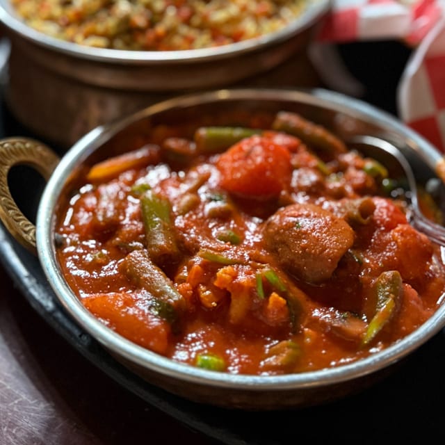 Mixed Veg Jalfrezi.