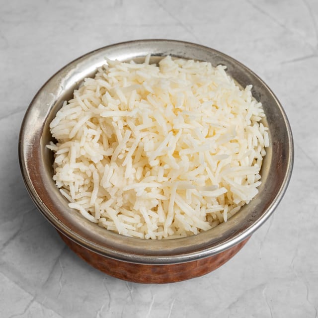 Plain Rice.
