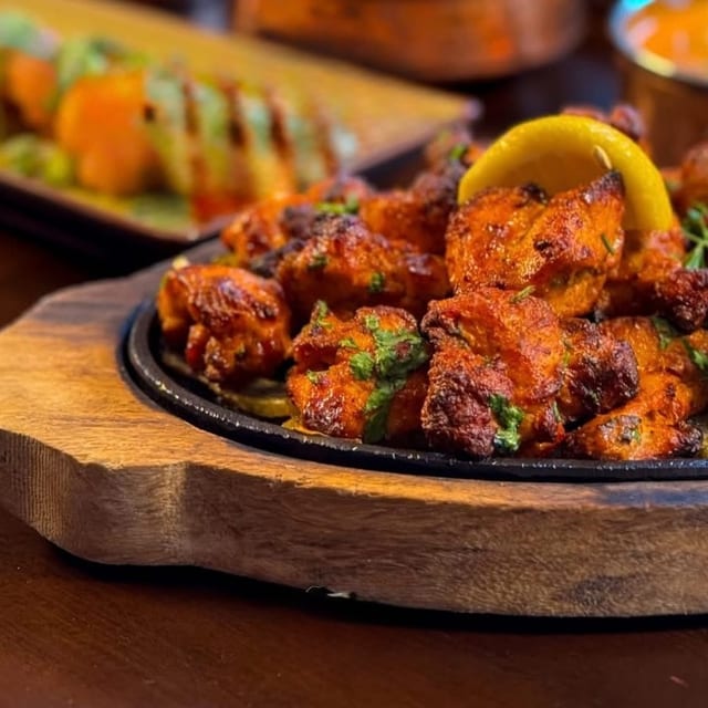 Chicken Malai Tikka.
