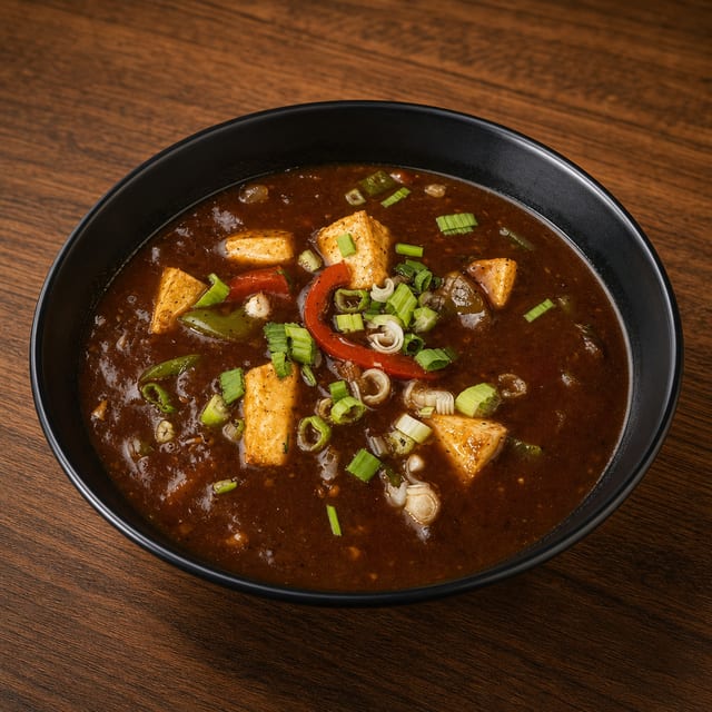 Chilli Paneer Gravy.