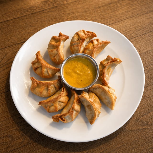 Fried Momo Veg.