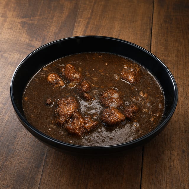 Vegetable Manchurian Gravy.