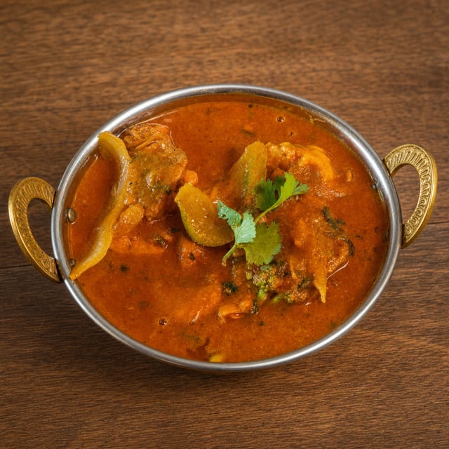 Lamb Jalfrezi.