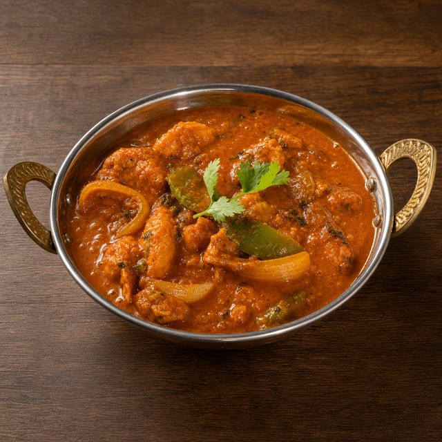 Chicken Jalfrezi.