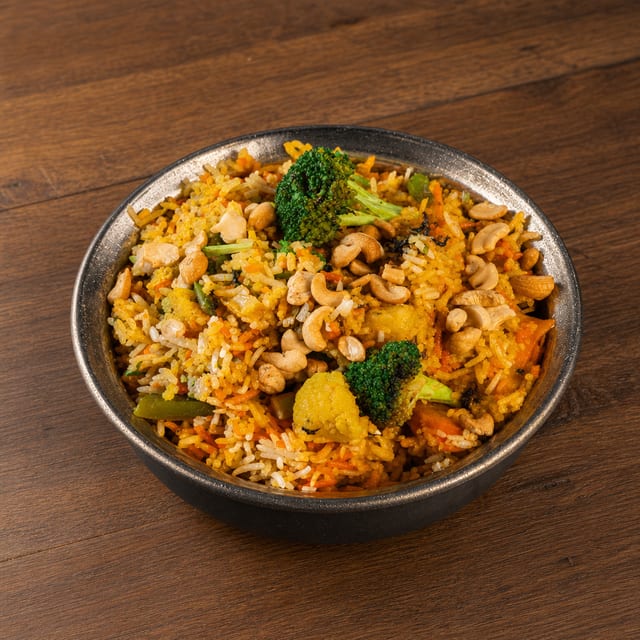 Vegetable Biryani.
