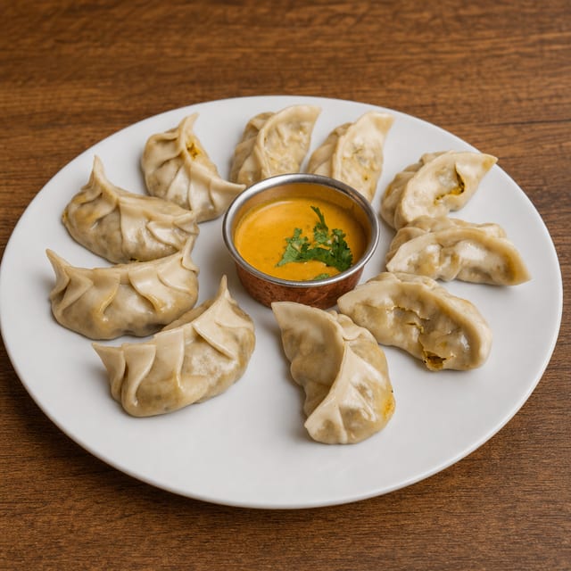 Steam Momo Chicken.