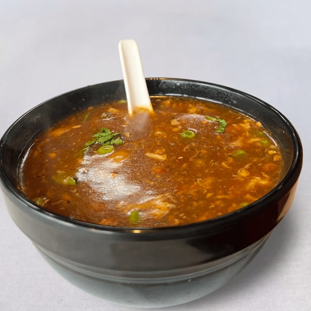 Hot & Sour Soup Egg.