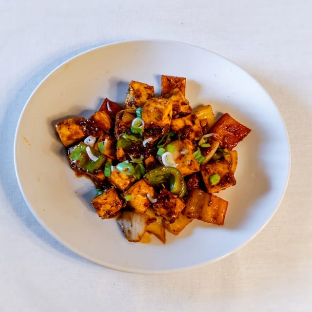 Chilli Paneer Dry.