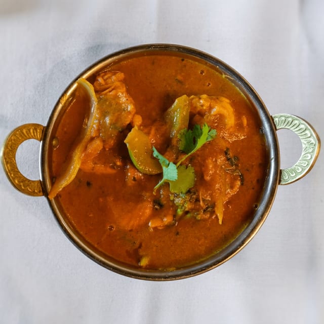 Chicken Jalfrezi.