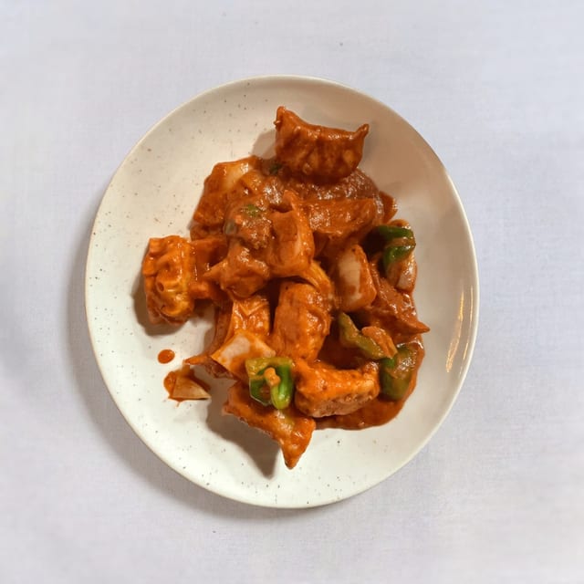 C-Momo Chicken.