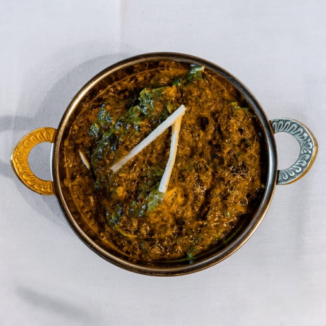 Palak Paneer.