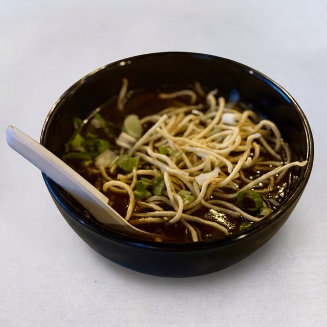 Manchow Soup Egg.