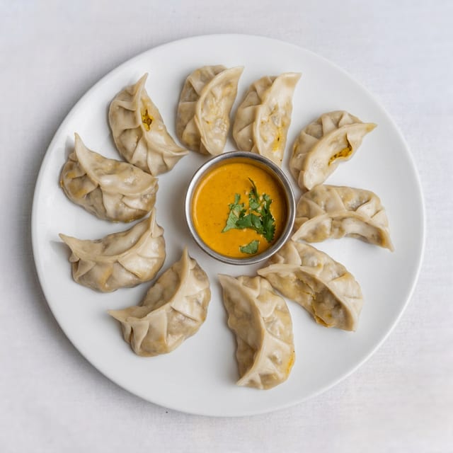 Steam Momo Chicken.