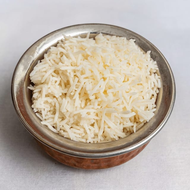Plain Rice.