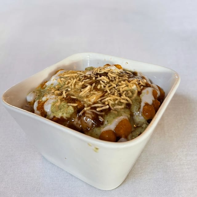 Samosa Chaat.